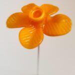 Jonquille en verre filé