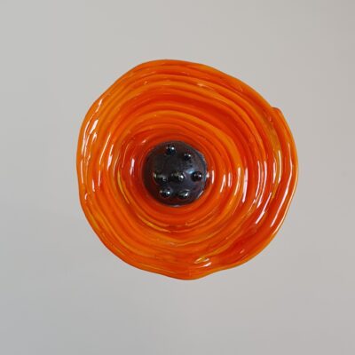 Fleur artificielle en verre