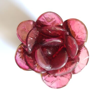 Vente de rose en ligne, rose en verre de Murano