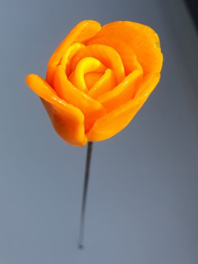 Fleur tulipe en verre
