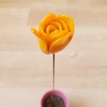 Fleur tulipe en verre