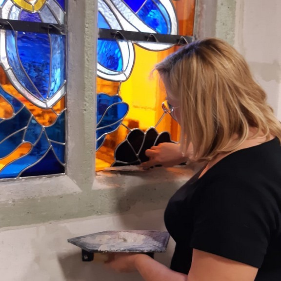 Restauration vitrail