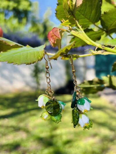Boucles d'oreilles brin de muguet