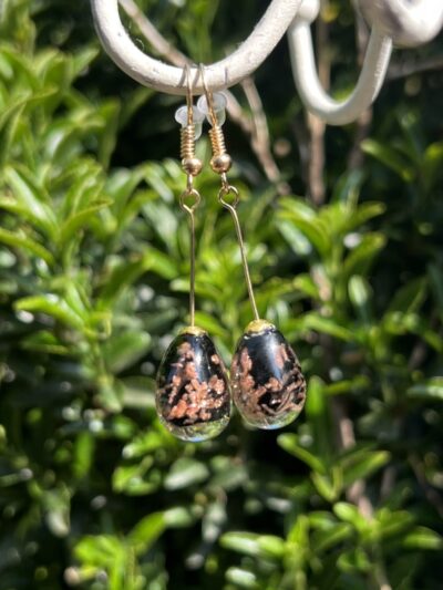 Boucles d’oreilles en verre
