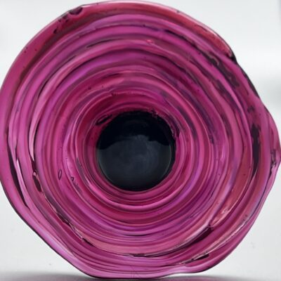 Fleur coquelicot verre