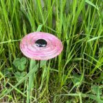 Fleur en verre Coquelicot