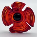 Fleurs en verre décoratives