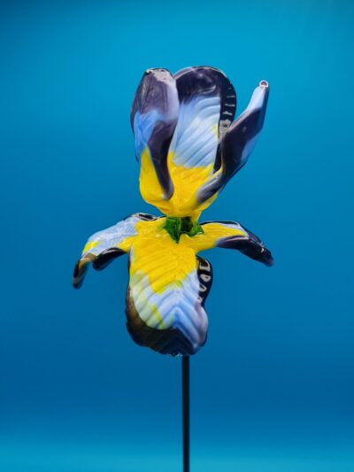Fleurs de verre Iris