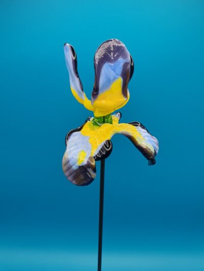 Fleurs de verre Iris