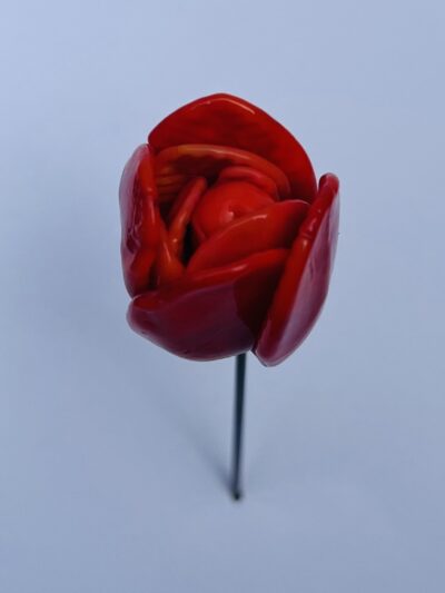 Fleur verre soufflé