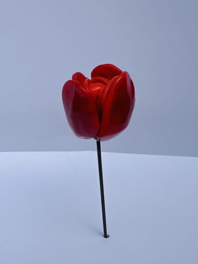 Fleur verre soufflé