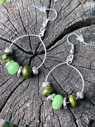 Bijoux en verre filé