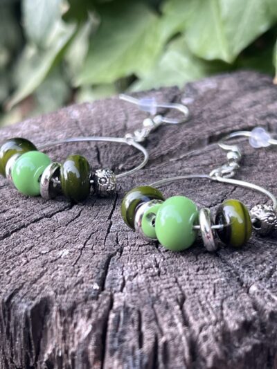 Bijoux en verre filé