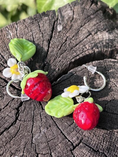 Boucles d’oreille perles