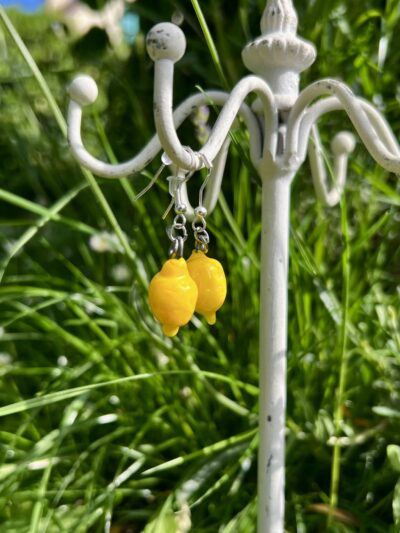Boucles d'oreilles verre