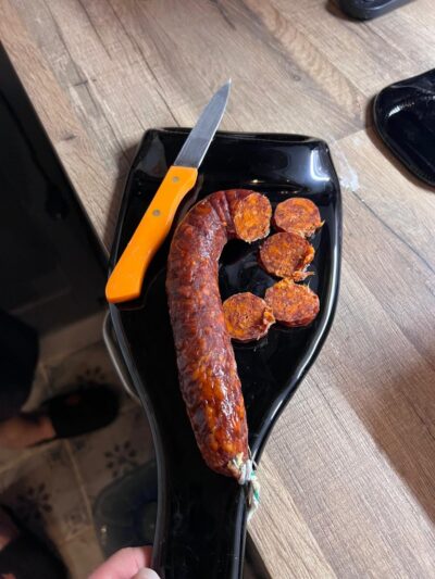 Bouteille fondue