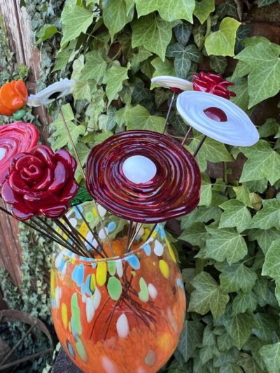 Coquelicot en verre