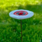 Fleur artificielle verre