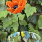 Fleur de Pavot en verre