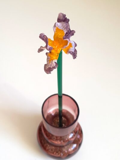 Fleur en verre de Murano