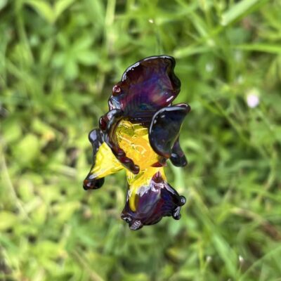 Fleur Iris en verre