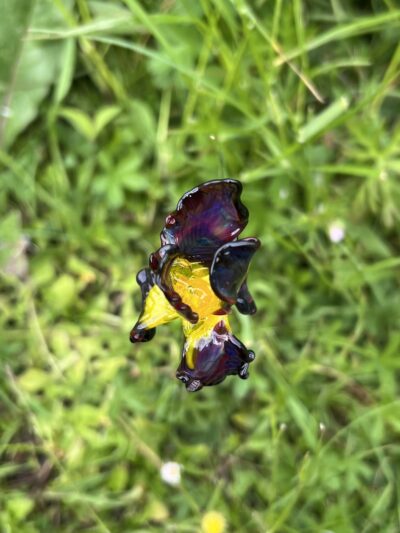 Fleur Iris en verre
