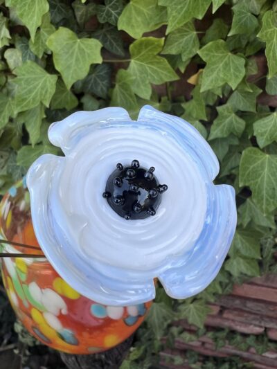 Fleurs verre soufflé