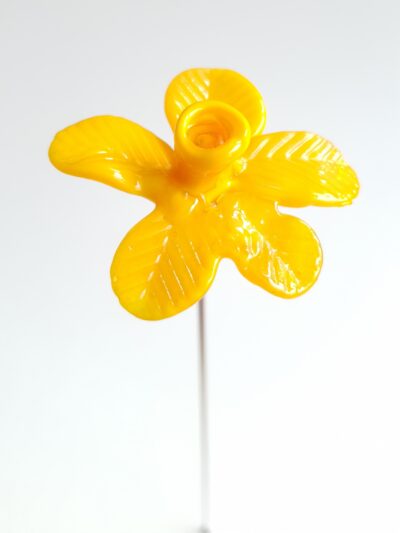 Jonquille éternelle en verre de Murano