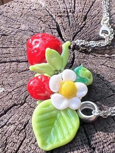 Pendentif en verre de Murano