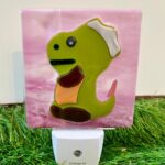 Veilleuse verre artisanale