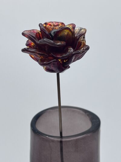 Pivoine en verre de Murano