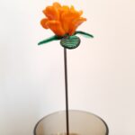 Rose en verre de Murano