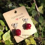 Boucles d'oreilles en verre de Murano