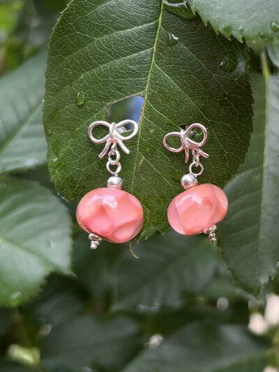 Boucles d'oreilles en verre de Murano