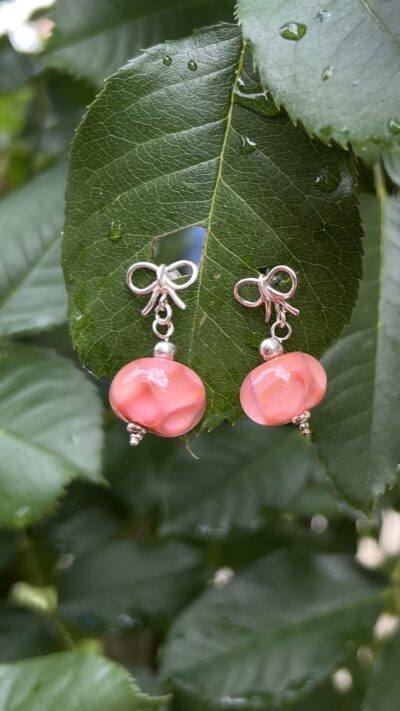 Boucles d'oreilles en verre de Murano