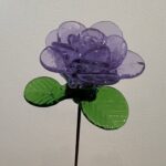 Rose en verre de Murano