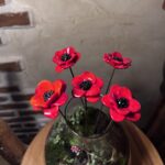 Bouquet fleurs artificielles