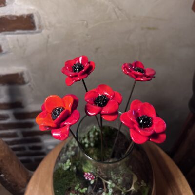 Bouquet fleurs artificielles