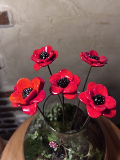 Bouquet fleurs artificielles