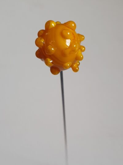 Fleur en verre de Murano chardon