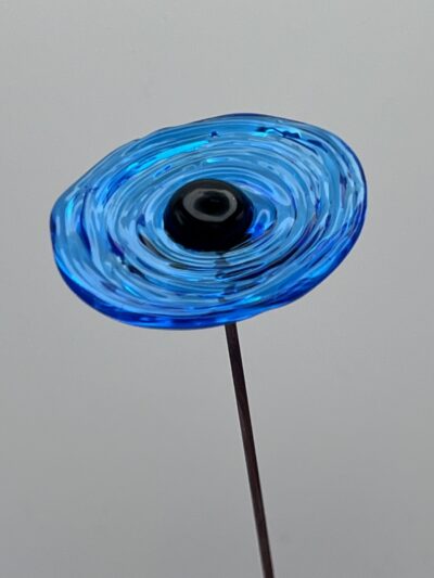 Fleur en verre soufflé artisanale