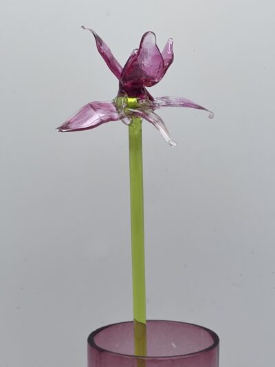 Iris en verre de Murano