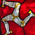 Vitraux sur mesure Triskèle Ile de Man