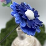 Bleuet de France en verre