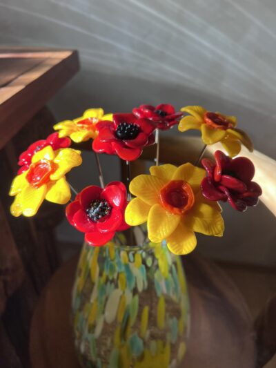 Bouquet de fleurs éternelles