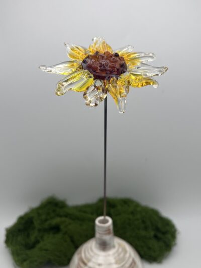 Tournesol en verre de Murano