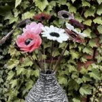 Bouquet de fleurs verre Murano