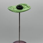 Fleur coquelicot verre Murano