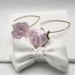 Boucles d’oreilles murmure de rose