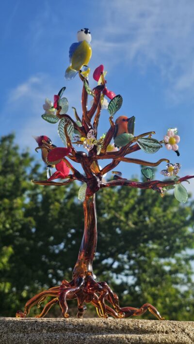 Arbre de vie en verre